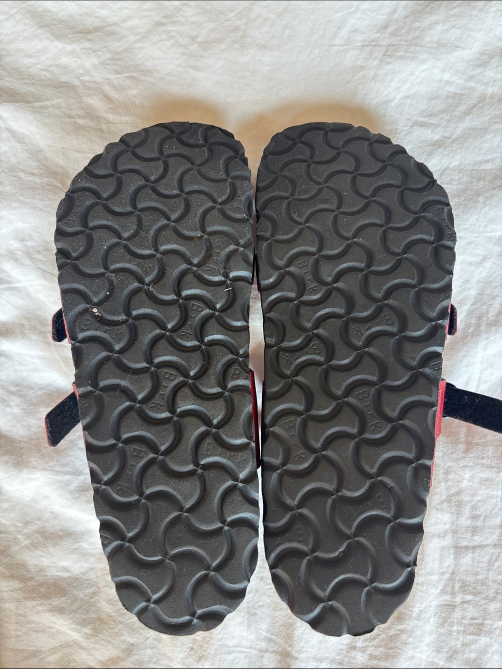 EUC Birkenstock Mayari Sandals, Pull Up Collection in Bordeaux - Rare - Picture 8 of 8